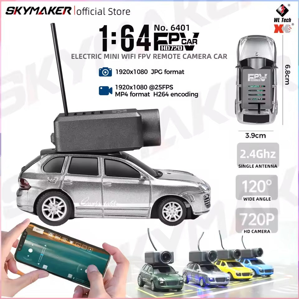 Mini RC Car With FPV Wifi HD Camera