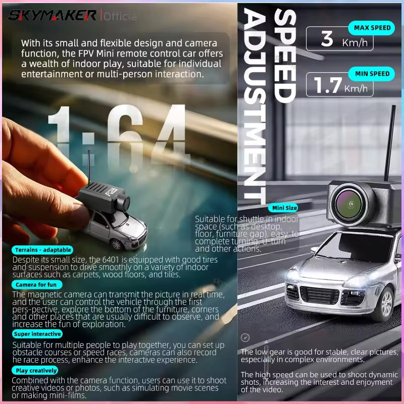 Mini RC Car With FPV Wifi HD Camera