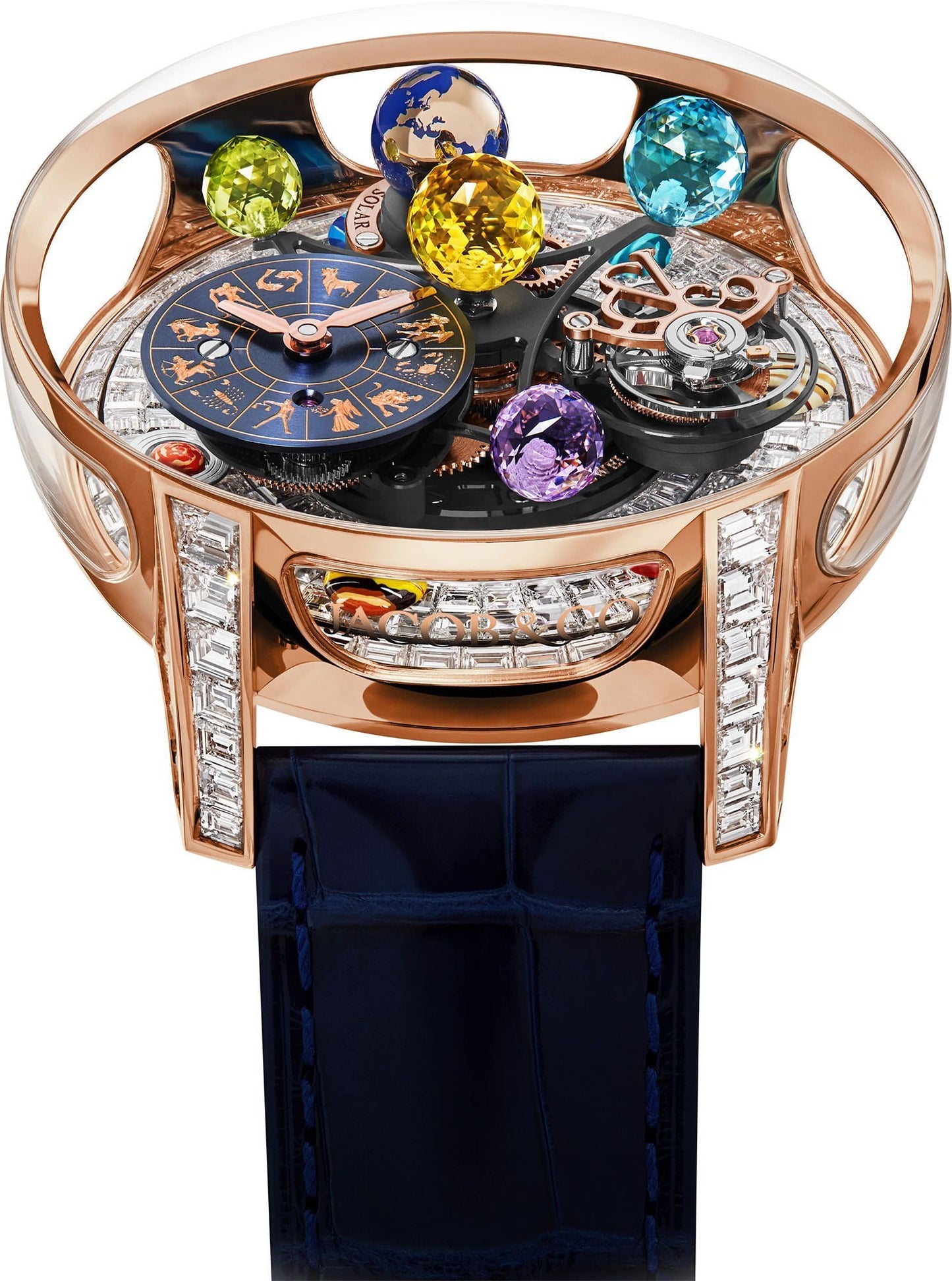 Jacob & Co. Astronomia Solar Zodiac Baguette