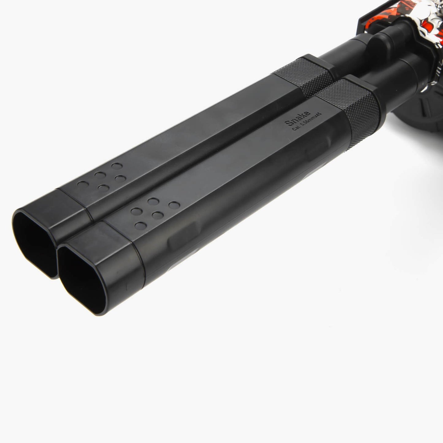 Double-Barreled Gel Blaster Gun