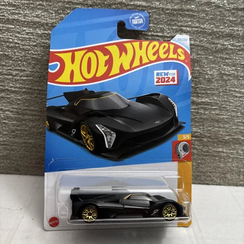 HOT WHEELS Cadillac Project Gtp Hypercar Black 123/250 Hw Turbo 3/5