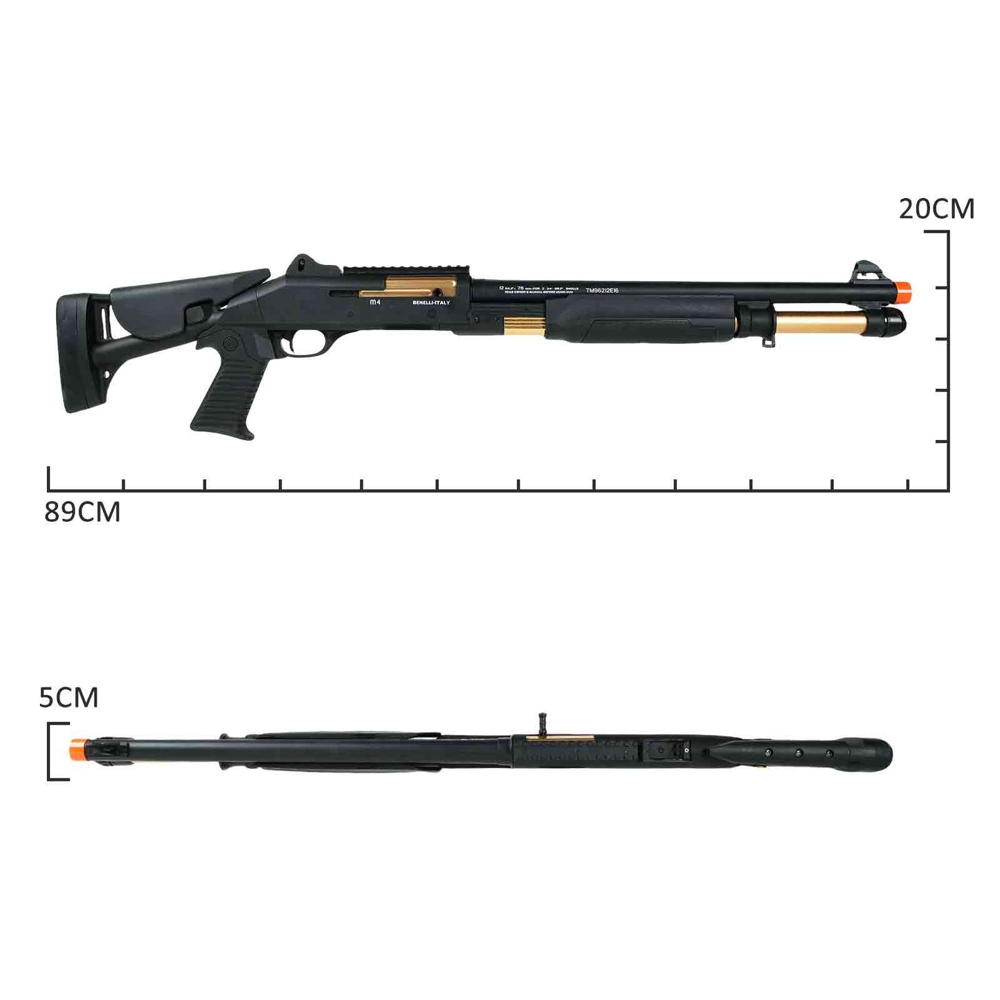 Benelli XM1014 Shotgun Dart Blaster Shell Ejection