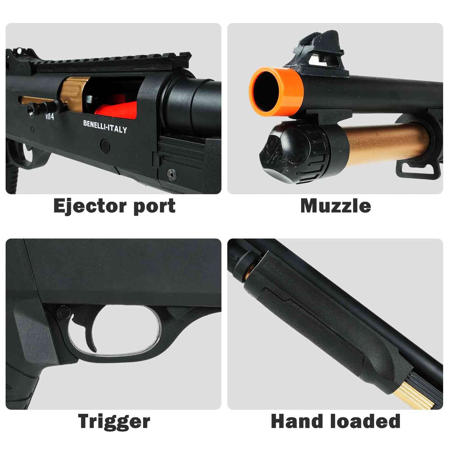 Benelli XM1014 Shotgun Dart Blaster Shell Ejection